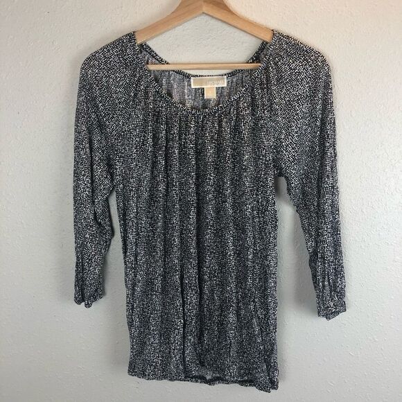NWT Michael Kors 3/4 Sleeve Top Size S - Picture 1 of 8